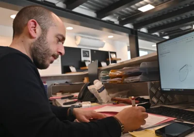 Michele dell’accettazione e gestione fornitori della Carrozzeria Piacenti a Spoleto in Umbria